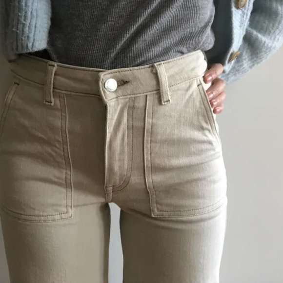 Beige flared jeans - Picture 8 of 8